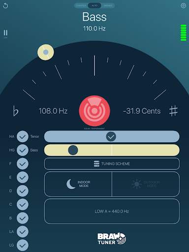 Braw Bagpipe Tuner screenshot 7