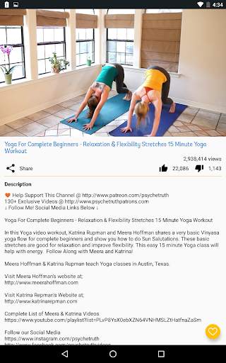 Yoga Videos screenshot 14