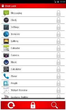 Click Lock [APP Locker] screenshot 1