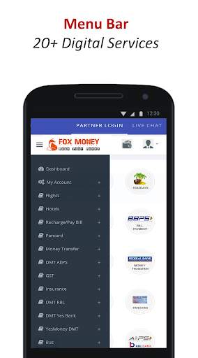 Fox Money - Recharge, Flights, Bus, Hotels, DMT screenshot 3