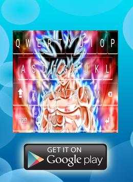 Ultra instinct goku keyboard emoji screenshot 2