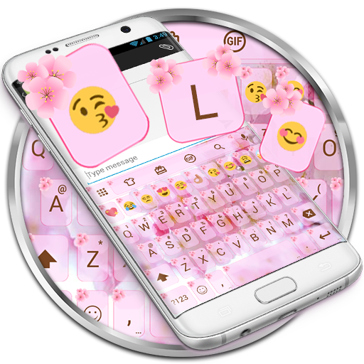 Emoji Keyboard Love Cherry icon