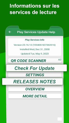 Play Services Update Services screenshot 7
