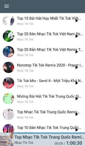 Nhạc tổng hợp trên tik tok screenshot 2