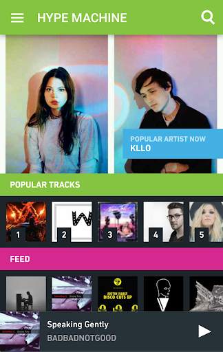 Hype Machine screenshot 1