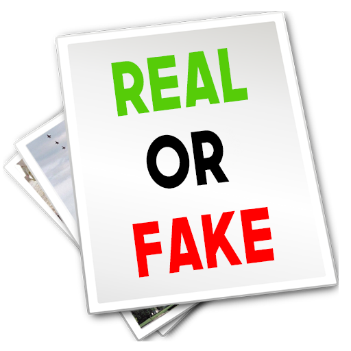 Real or Fake Photo Game icon