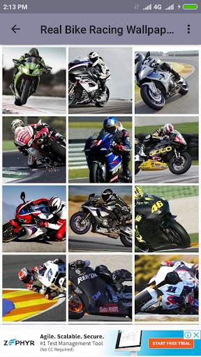 Real Bike Racing Wallpaper screenshot 2
