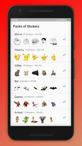 WAStickers-Love, Meme, Emoji, New Year Stickers screenshot 1