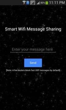 Smart Wifi Message Sharing screenshot 1