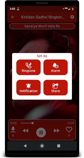 Kirtidan Gadhvi Ringtones Songs screenshot 5