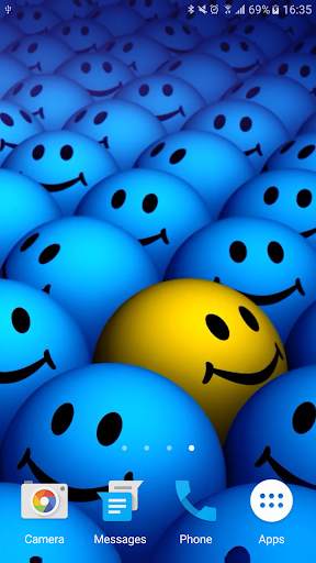 Smiles Live Wallpaper screenshot 5