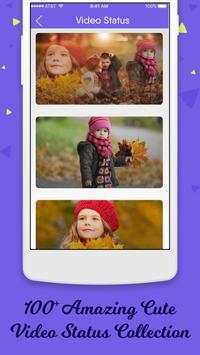 Cute Video Status Maker screenshot 2