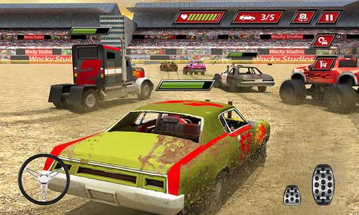 Real Car Demolition Derby Race screenshot 5