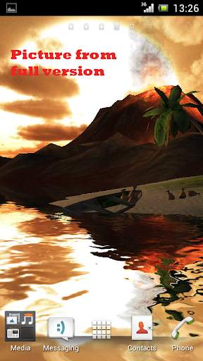 3D Volcano Live Wallpaper FREE screenshot 7