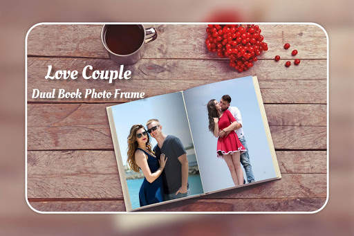Love Couple Dual Photo Frame screenshot 1