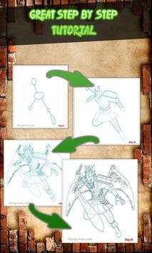 Learn to draw Naruto Ninja screenshot 2