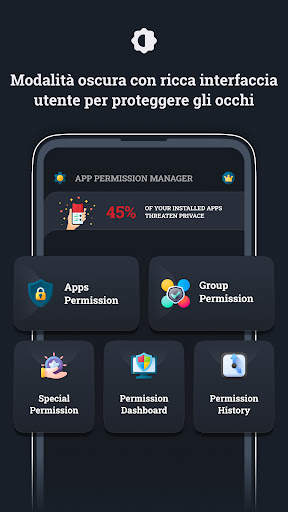 Gestore autorizzazioni app screenshot 2