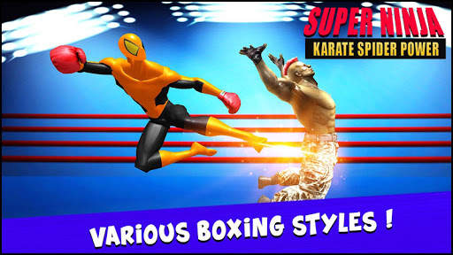 Super Ninja Karate Spider Power Ring Fighting 2020 screenshot 3