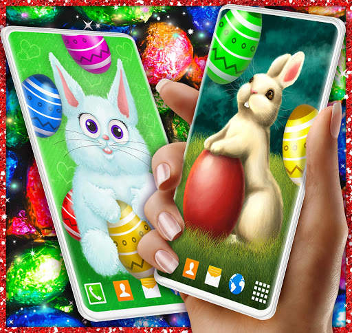 Easter Rabbit Live Wallpaper 🐰 Easter Wallpapers screenshot 4