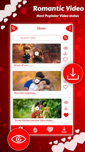 Romantic Video Status & Video Status screenshot 4