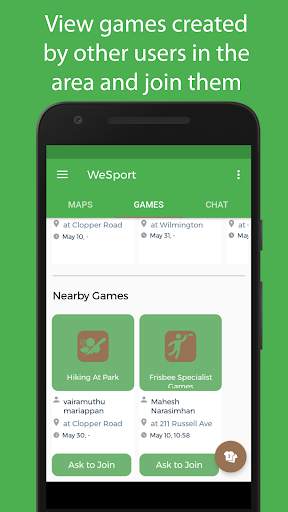 WeSport – Social Sport App screenshot 4
