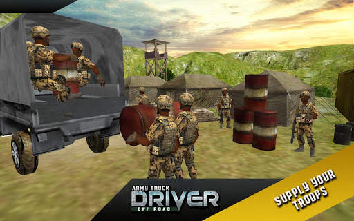 Army Truck Offroad Simulator Games screenshot 3