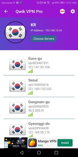Qwik VPN Pro screenshot 8