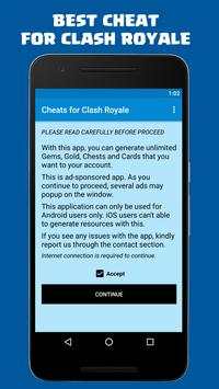 Gems for Clash Royale FREE screenshot 1
