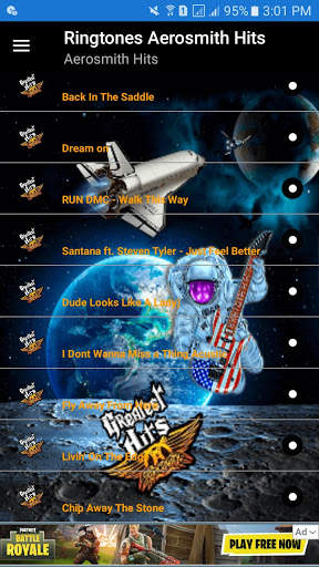 Ringtones Aerosmith screenshot 4