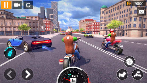 City Motorbike Racing screenshot 7