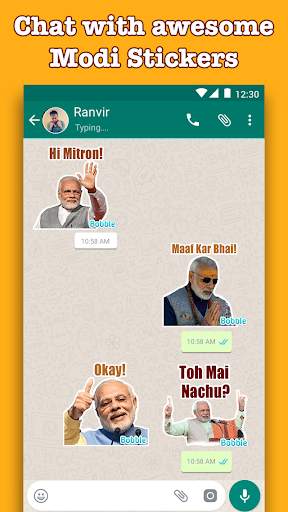 Modi Stickers for WhatsApp - WAStickerApps screenshot 1
