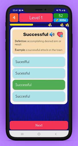 Ultimate English Spelling Quiz screenshot 5
