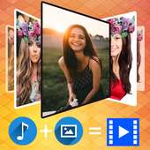 تركيب الصور ودمجها مع الاغانى وصنع فيديو‎2020 on 9Apps