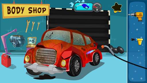 Kids Car Mechanic Workshop 3D screenshot 1