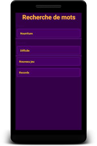 Recherche de mots screenshot 1
