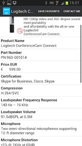 Logitech UC 4 تصوير الشاشة