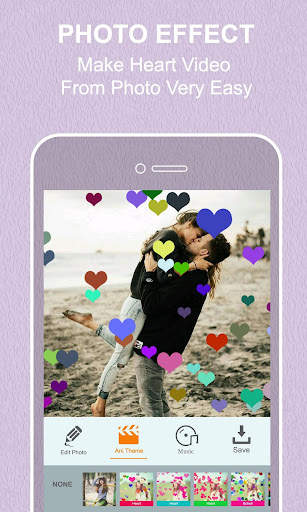 Heart Photo Effect Video Maker screenshot 4