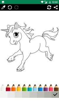 Unicorn Coloring screenshot 1