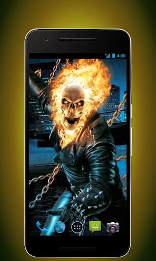 Skull Wallpapers - Fire Version screenshot 4