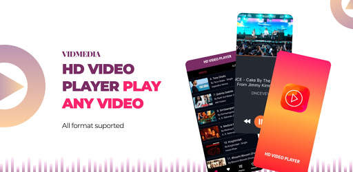 Vidmedia HD Video Player - Play Any Video screenshot 1