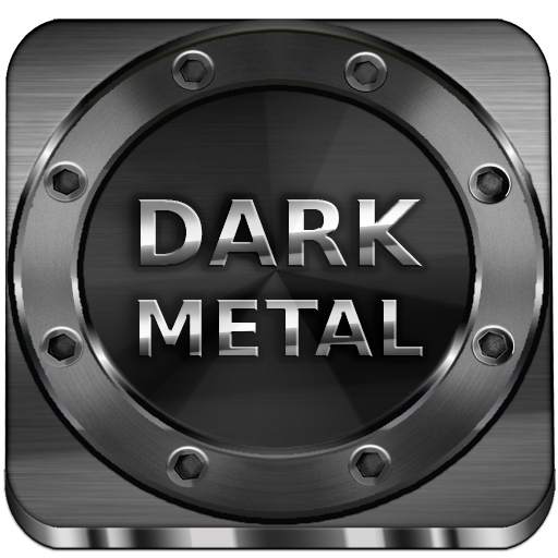 Dark Metal HD LauncherTheme 1.1.7