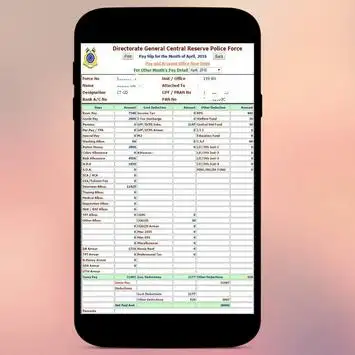 CRPF PAY screenshot 3