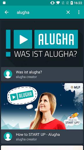 alugha screenshot 1
