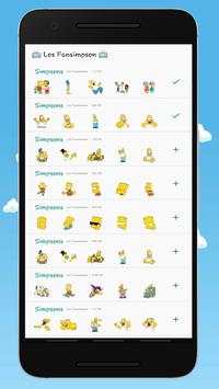 Los Fansimpson Stickers screenshot 3