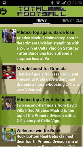 Total Football All News screenshot 1