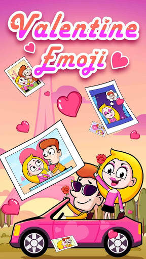 Love Emoji Sticker for Valentine's Day screenshot 1