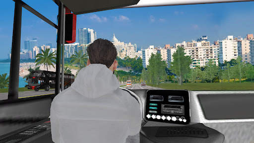 Modern City Coach Bus Sim 3D screenshot 2