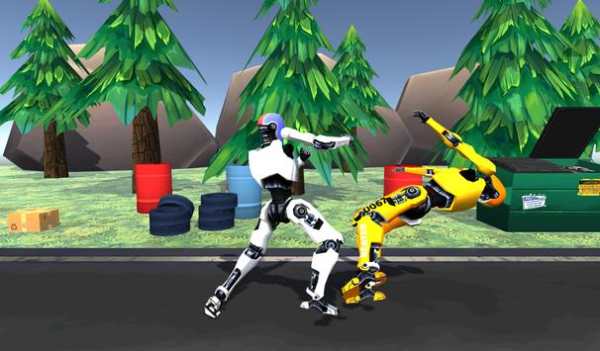 Real Robot X-Ray Fighting Game screenshot 2