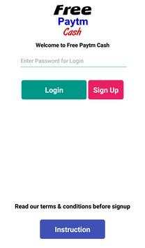 Free Paytm Cash for Earn Money Daily screenshot 1