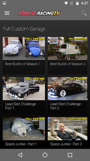 Lucas Oil Racing TV screenshot 2